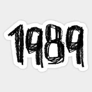 1989 Sticker